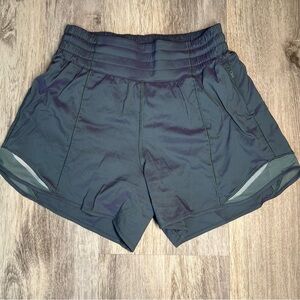 Lululemon Athletics Iridescent Purple and Gray Shorts Size 4